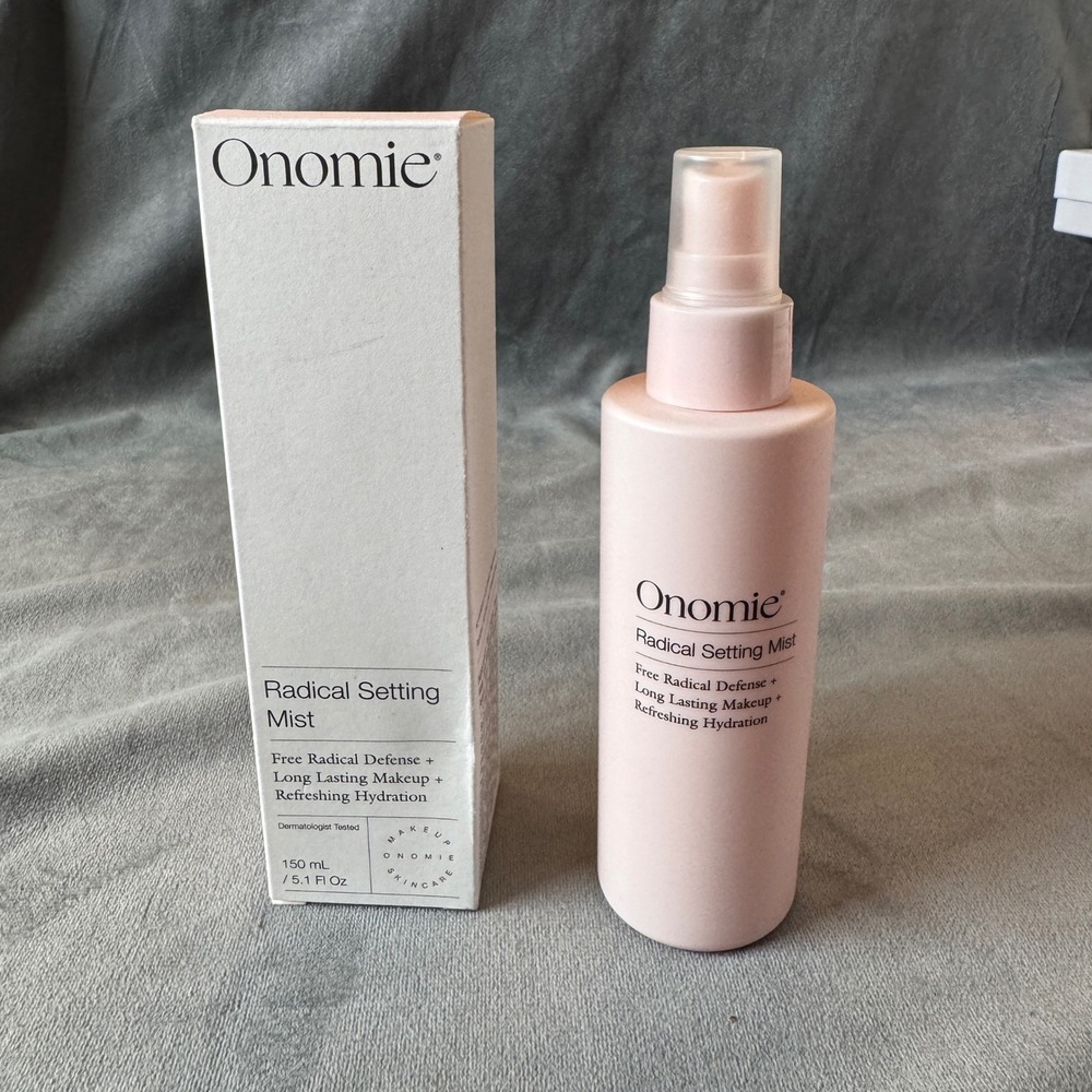 Onomie Radical Setting Mist 5.1oz Korean Skincare Hydrating Glowy Clean Beauty